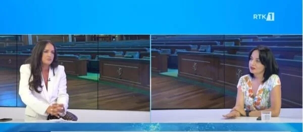 Miután kihívást jelentett Pacolli az interjúban, RTK rangsor Blerta Foniqi kérésére Blerim Hadziaj