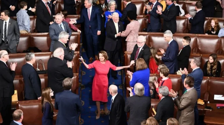 Nancy Pelos volt az egyik vezető szereplő az USA-ban.