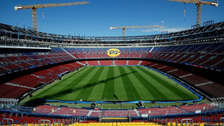 Barcelona fél a járvány halálos betegség Camp Nou