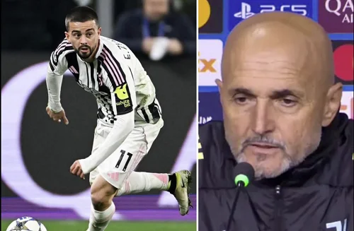 Spaletti: Edon Zegrov sebessége lenyűgözött, különösen a szűk helyeken