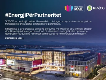 K E SCO Premium, Pristina Mall okrepiti partnerstvo za trajnostno oskrbo z energijo