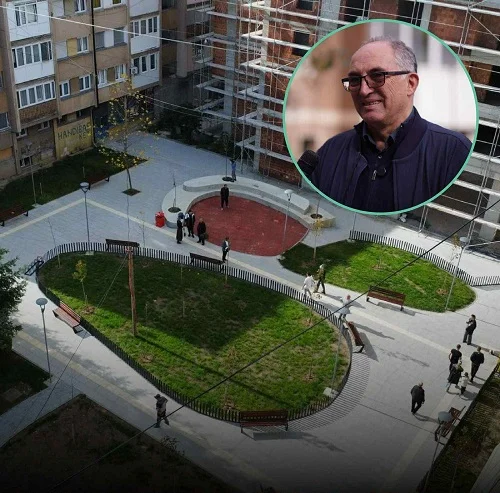 A Prizren egyre zöldebb és zöldebb. Felavattuk az új parkot Ortakko után.