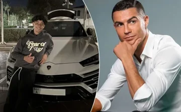 Cristiano Ronaldos Sohn fährt seit 15 Jahren Lamborghini.