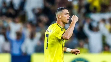Cristiano Ronaldo zweimal im Sturz von Al Fayha unerschütterlich