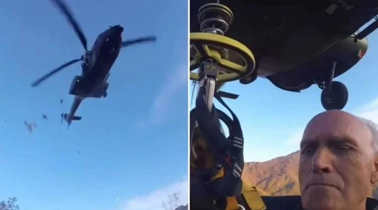 Mérgező kígyó által besúgva a helikopter a tropojai sebesült koszovói segítségére siet.