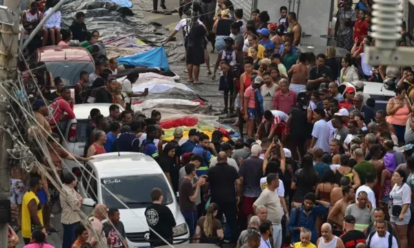 Rio de Janeiro: Över 130 döda efter polisen