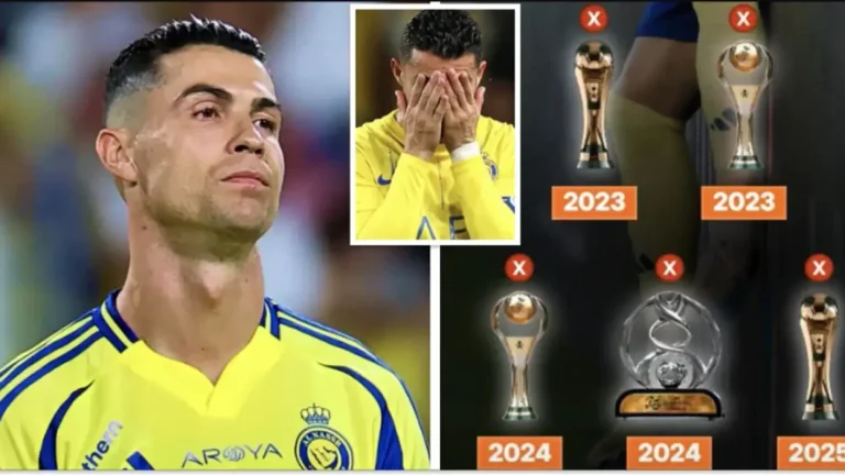 Four and a half years without trophy... the longest fast of Cristiano Ronaldo at the club level.