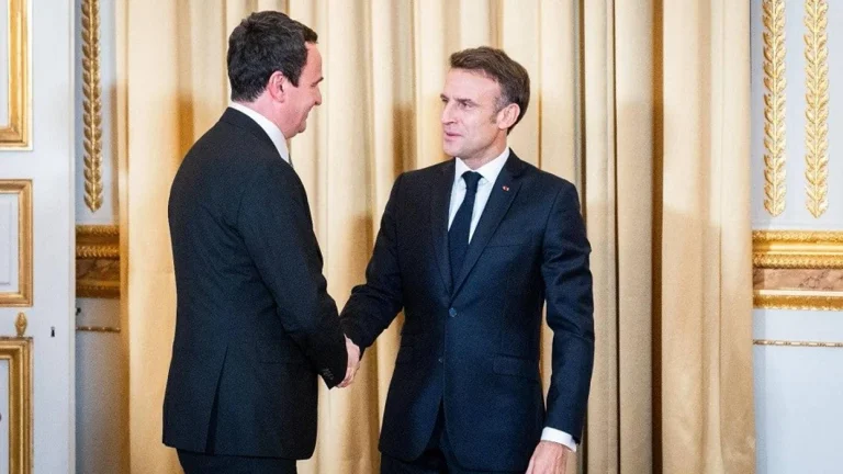 Avui al Fòrum de Pau de París, Kurti representa Kosovo