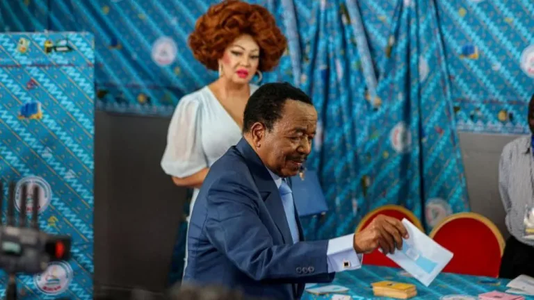 92-year-old Cameroon president wins eighth controversial mandate