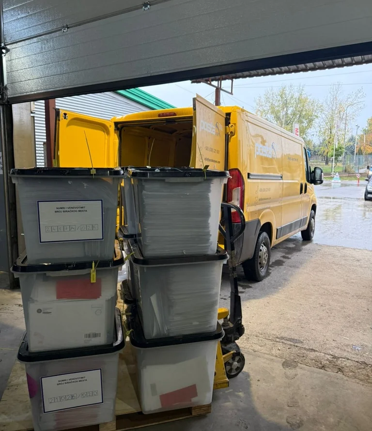 Second round of elections begins sending ballot packages outside Kosovo