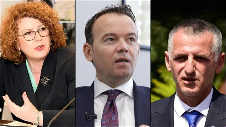 He left out the new government cabinet ? A he opened the way to Albin Kurti Special Prosecution for further actions against his three ministers