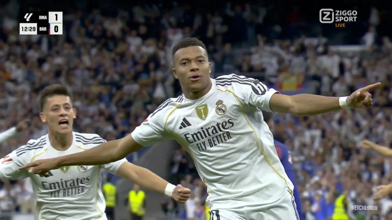 Mbappe marchează supergogi împotriva Barcelonei