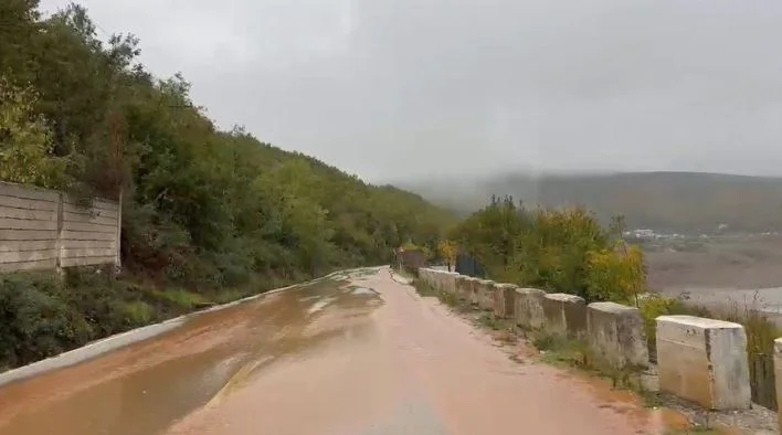 Kötü Havalar Ulus Yolunda Sorun Ediyor