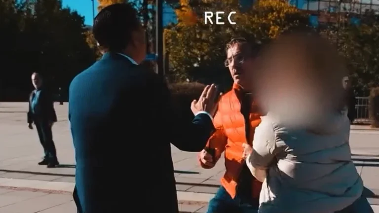 El vídeo completo del incidente de Zemaj con el ciudadano incluyó a Agim Bahtiri