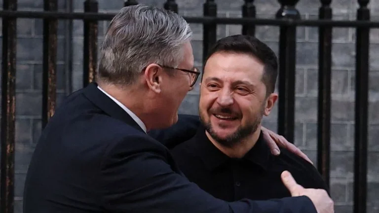 Primer Ministro británico se reúne con Zelensky: Somos su mayor aliado