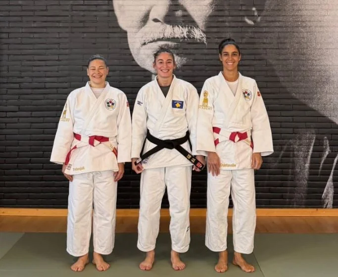 Nora Gjacova among world and Olympic champions at the IJF Academy in Rome