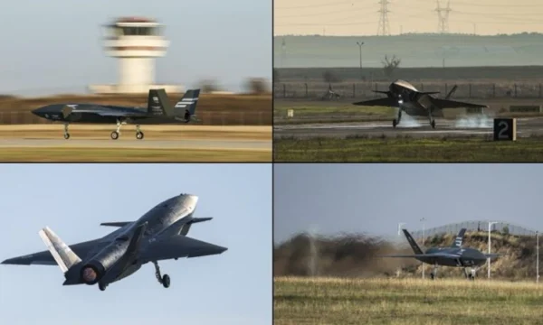 avión de combate turco sin piloto completa el primer vuelo por radar