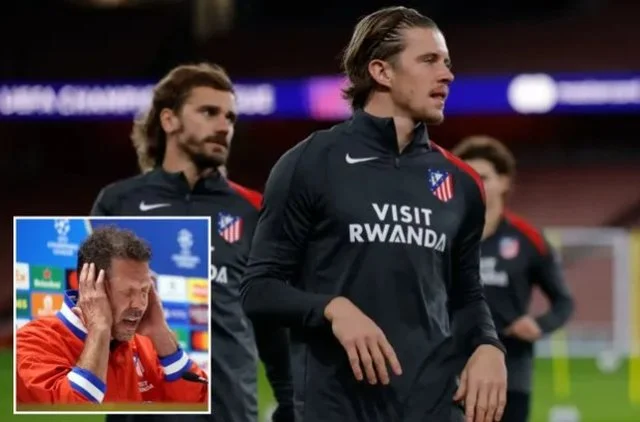 Ve sprchách “Emirates”, Atletico Madrid obviněn z UEFA Arsenalin