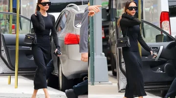 Victoria Beckham förundras över eleganthet under en New York-utgång