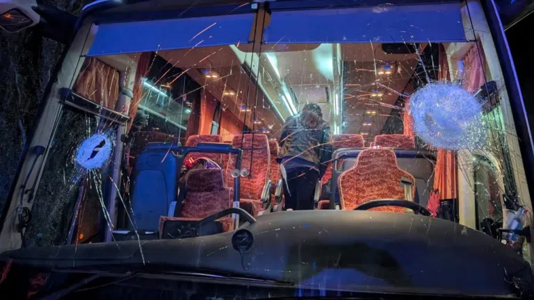 Fans attack rival bus and kill driver in Italy