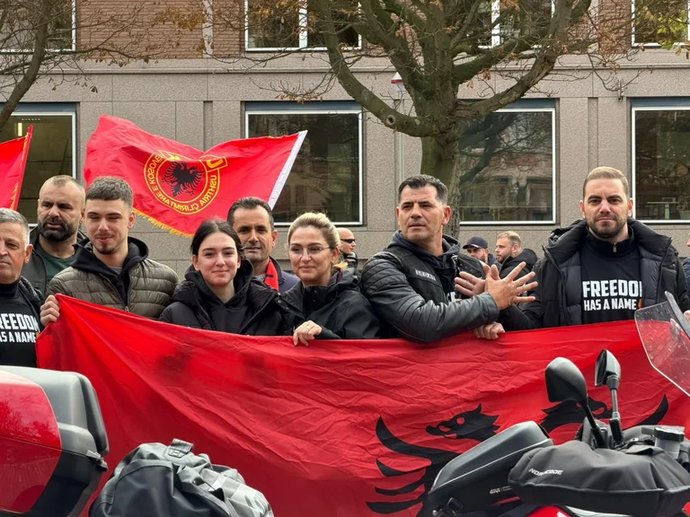 Mehmeti-Selim albanês dá poderoso apoio ao apelo à justiça em Haia (FOTO)