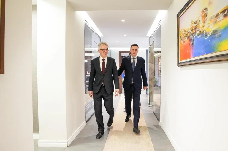Abdixhiku meets new German ambassador, informs him of political developments, election process