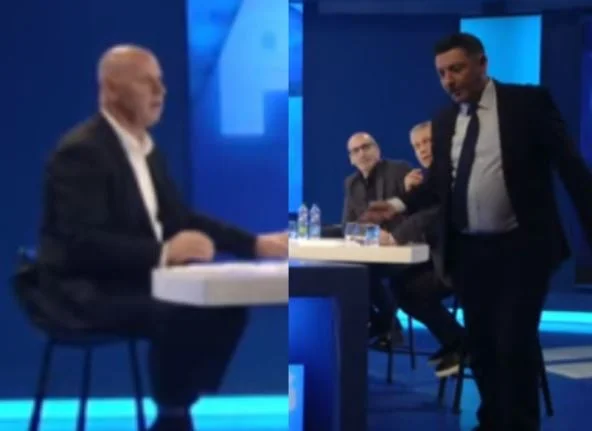 Sila reacciona després de llançar l'estudi durant l'impacte amb Ludroci
