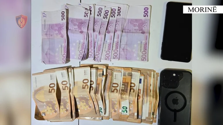 Two Kosovars occupy over 27 thousand euros undeclared at the border with Albania