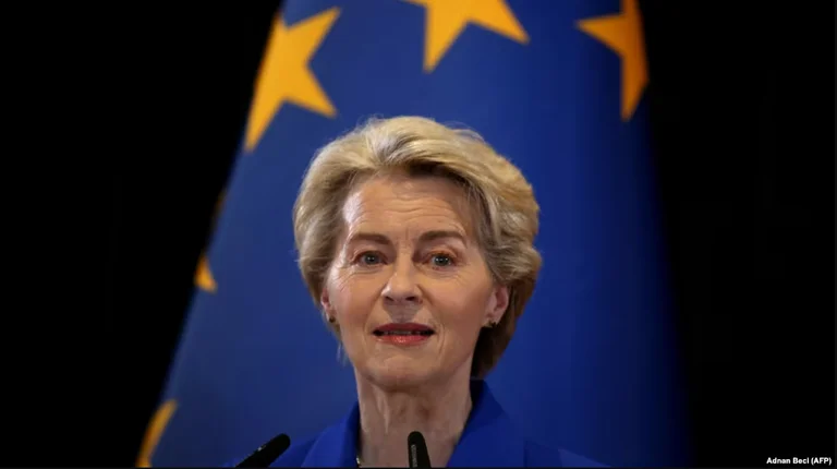 Von der Leyen v Kosovu se dnes setkává s hlavami států.