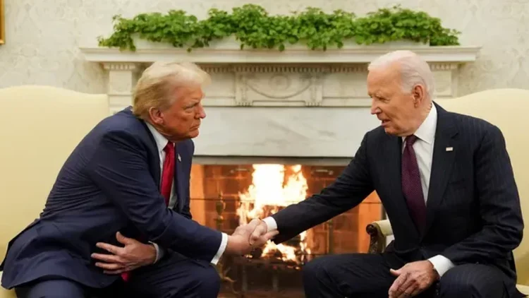 Biden felicită Trump pentru planul de pace