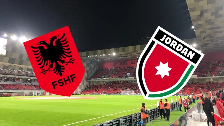 Alba-Jordan maç, resmi formasyonlar