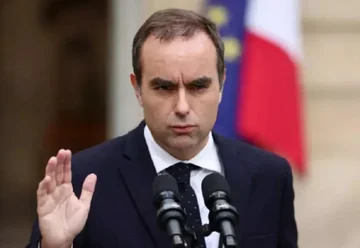 Lecornu, francoski premier.