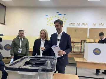 Uran Ismaili glasov: Danes je dober dan za Prištino