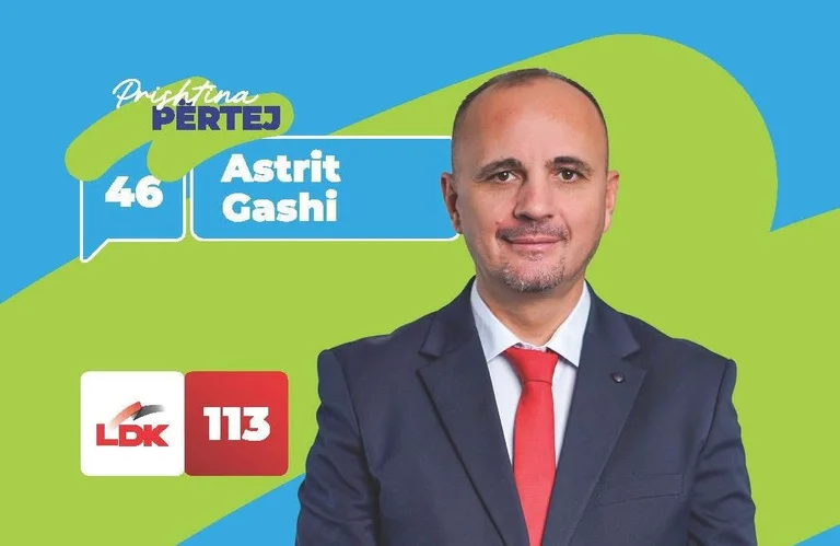 Astrit Gashi of LDK with calls for votes: Pristina deserves best