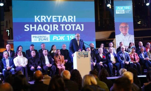 Message de Shaqiri Totaj aux citoyens : On nous a fait confiance au travail, nous poursuivons la transformation de Prizren.