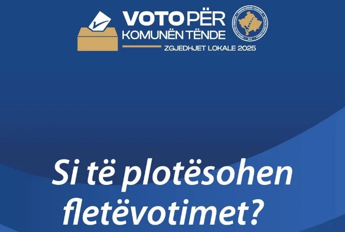 CEC with instructions on how to fill out balloting