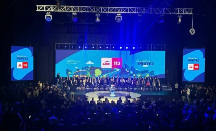 “Merci Pristina” Progress Rama obtient le soutien lors du rallye de clôture
