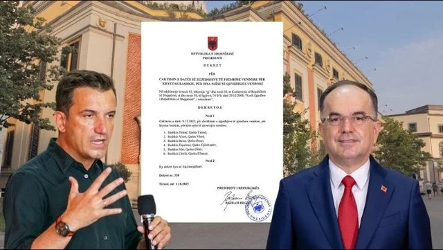La Constitution suspend le décret électoral de Begaj le 9 novembre