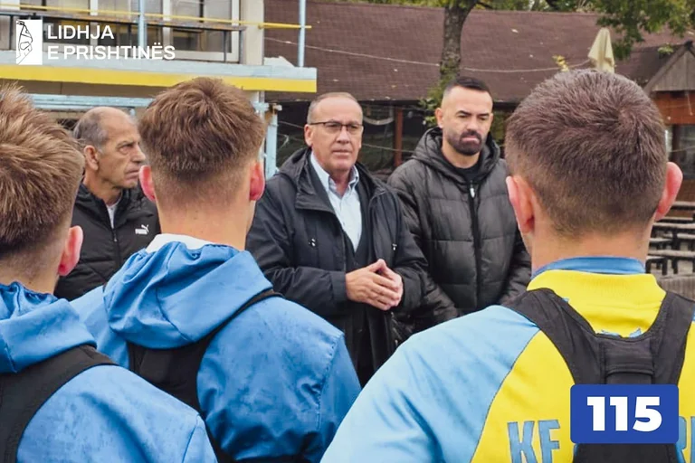 Fehmi Cupina visite le club 2 juillet : Nous avons promis le soutien de la Ligue Pristina pour le football et le sport
