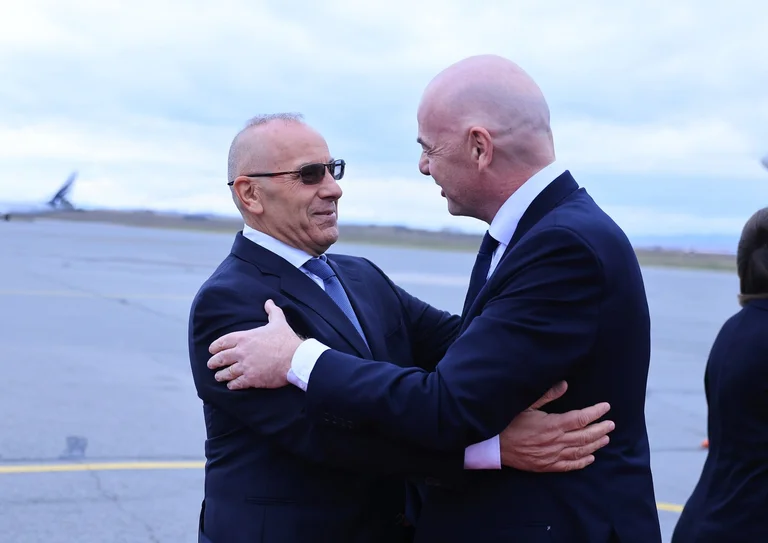 FFK: Aujourd'hui, le football du Kosovo et tout notre pays ont été honorés par la visite du président de la FIFA Gianni Infantino