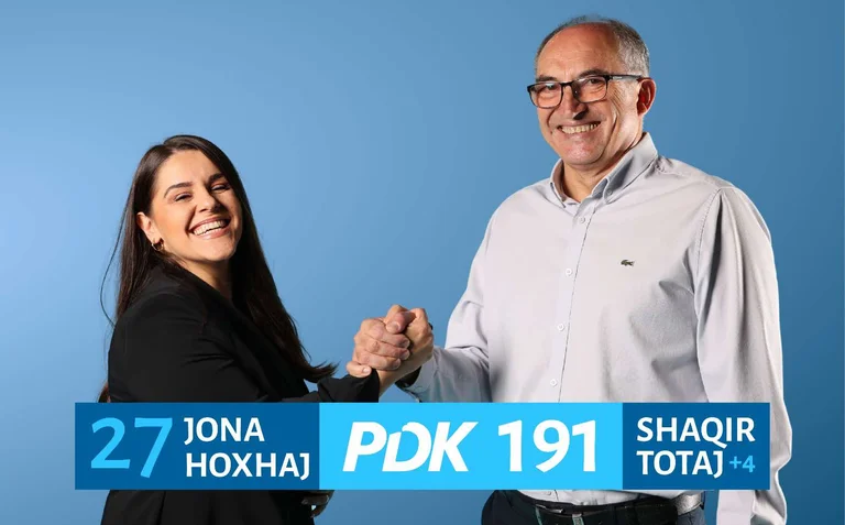 Jonas Hoxhaj, associé de Shaqir Totaj cherche la croyance en tant que député numéro 27