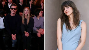 Pedro Pascal stödjer Transgiar Sister Lux på Fashion Week i Paris