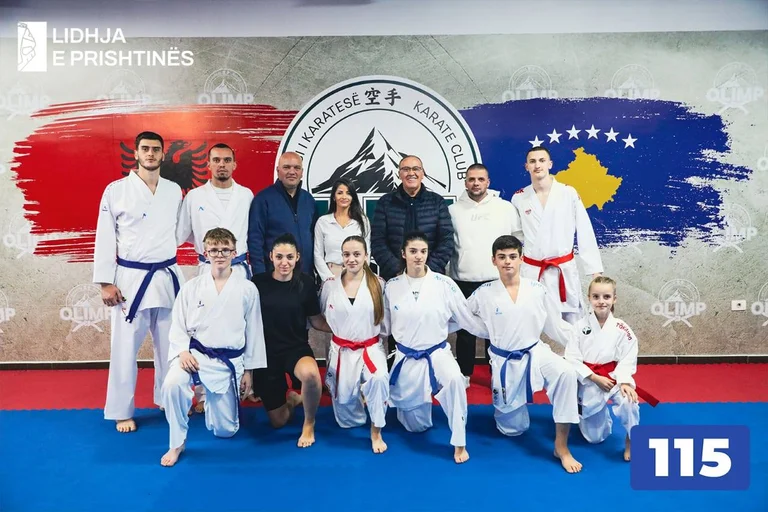 La liaison avec Pristina rencontre le club de karaté “Olimp” : Nous augmenterons le soutien à nos athlètes