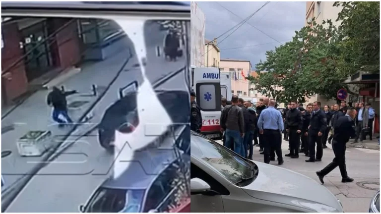 Tentative armée contre un fonctionnaire du DUI, images du moment tiré