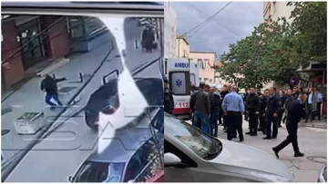 Oborožen poskus vožnje pod vplivom alkohola, posnetki trenutka streljanja