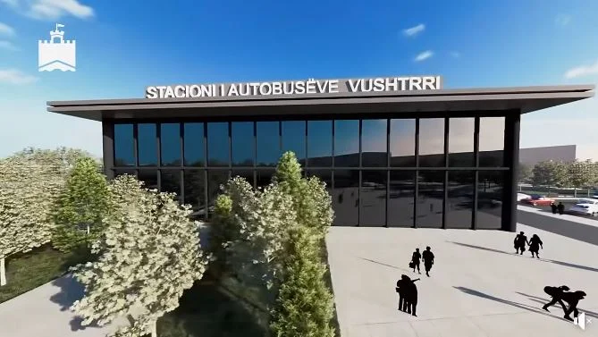 Ferit Idrizi présente le projet pour la gare routière : “après le 12 octobre, nous en faisons une réalité”