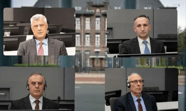 Le spécialiste continue sa détention à Thaci, Smajt, Kilajt et Fazliu