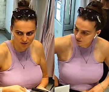 Policija kliče na pomoč pri aretaciji te ženske.