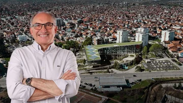 Shaqir Totaj predstavlja projekt nove komunistične stavbe, zelenih prostorov in 500 turističnih krajev