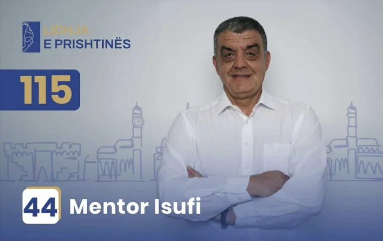 Mentor Isufi : Pristina mérite plus, et je veux contribuer à cette réalité